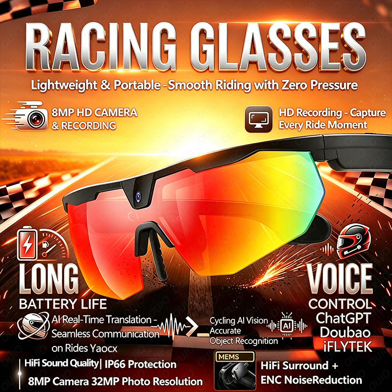 Smart Glasses Lens - New Cool Cycling Smart Glasses Anti-shake