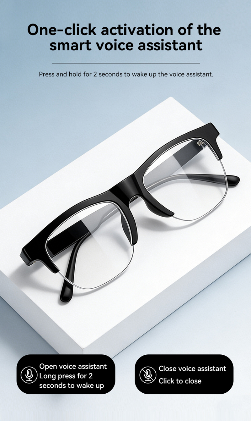 Smart Glasses Lens - Smart Glasses Remote Control Touch Photo