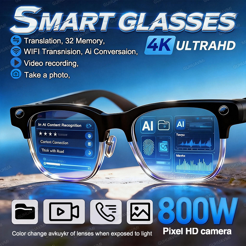2026New 800W Pixel Camera Smar - Smart Glasses Lens 评论和价格