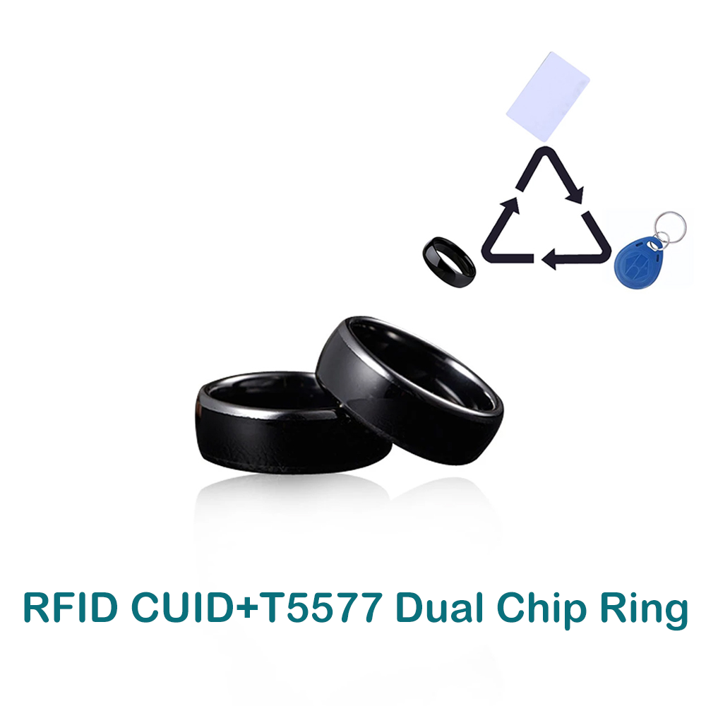 Dual Chip Smart Ring RIFD Rewr - Smart Ring Nfc Pay 评论和价格