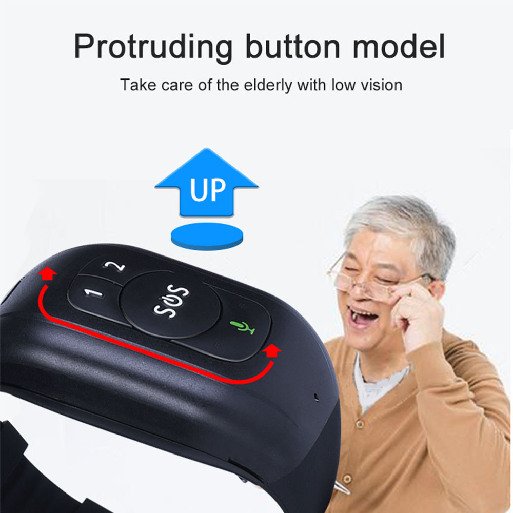 Vjoycar New Smart GPS Bracelet - Fall Detection Watch 评论和价格