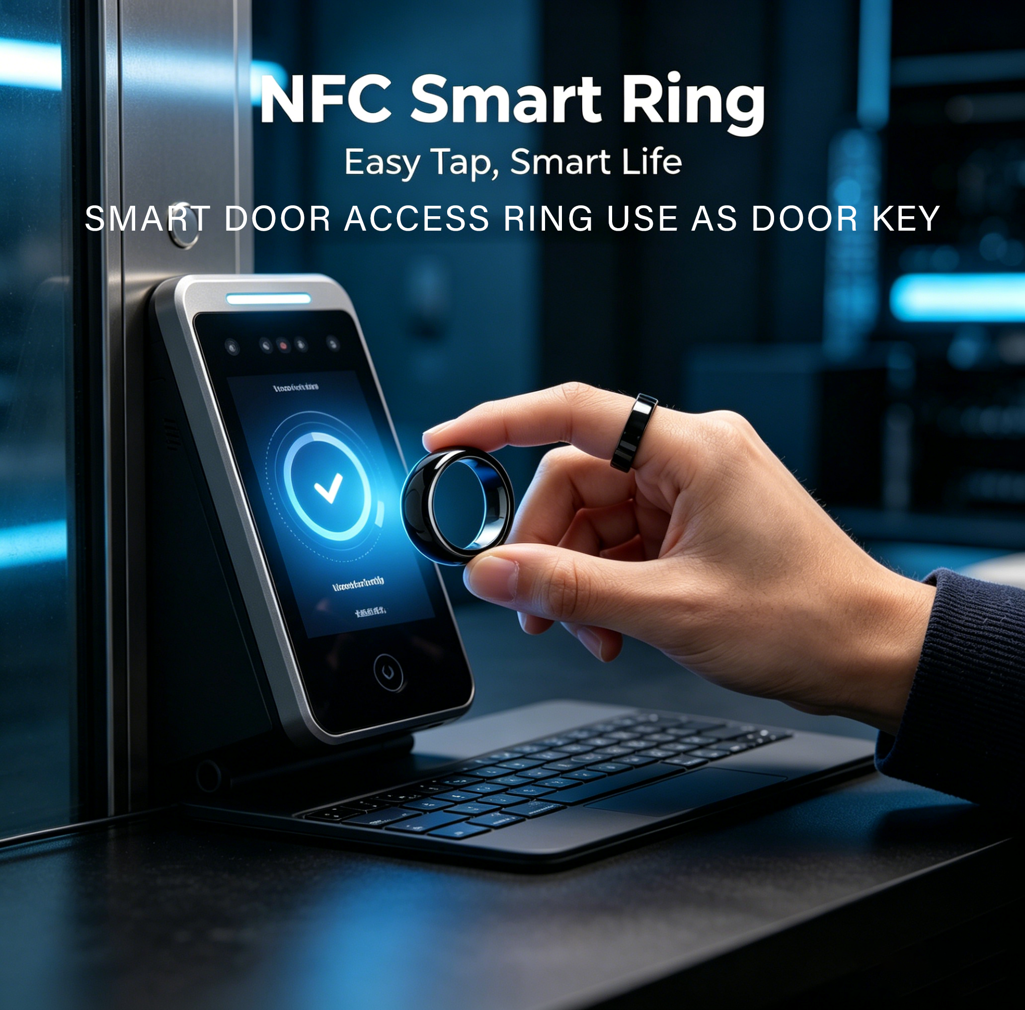 Ntag216 NFC Full Ceramic Smart - Smart Ring Nfc Pay 评论和价格