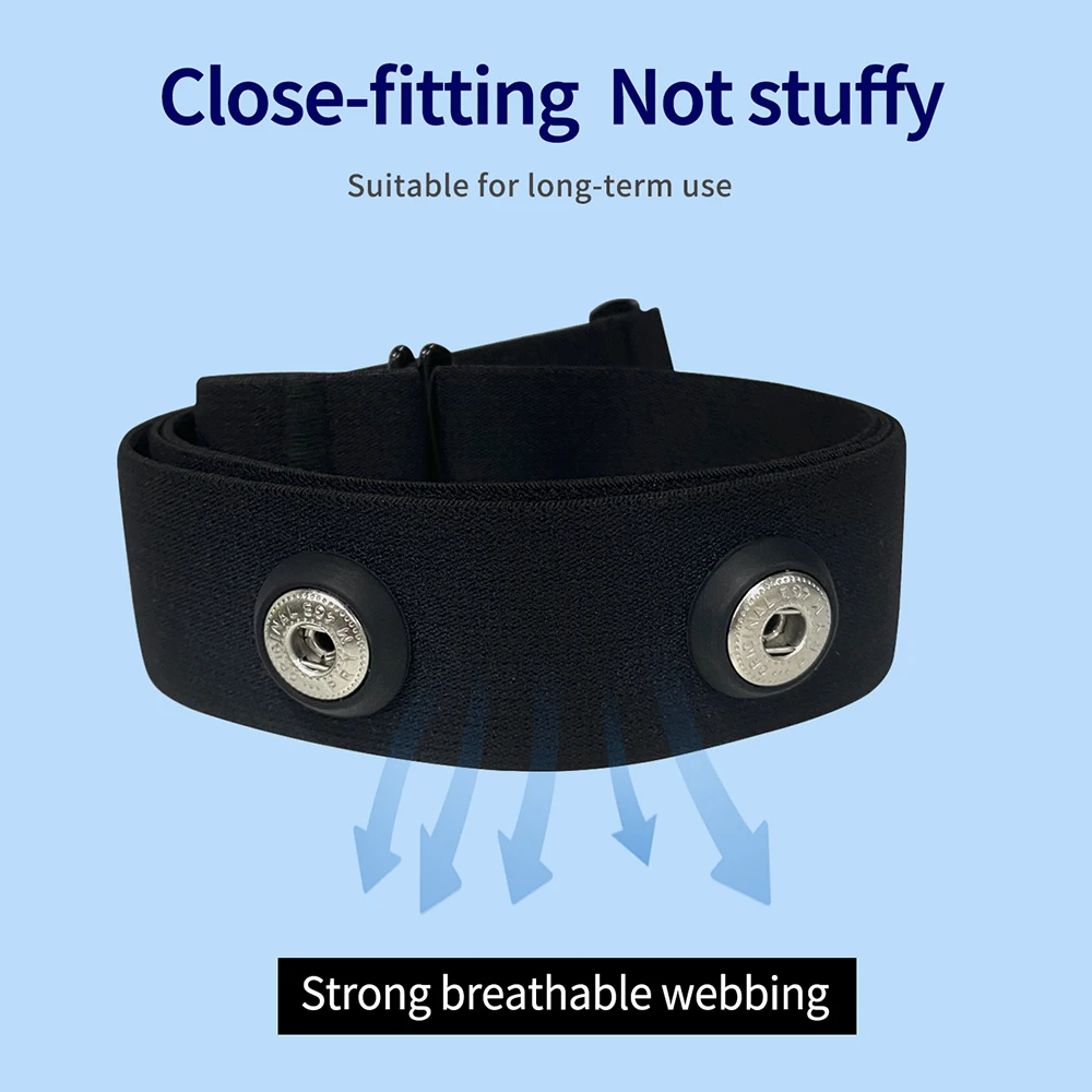 1/2pcs Heart Rate Monitor Ches - Breath Rate Monitor 评论和价格