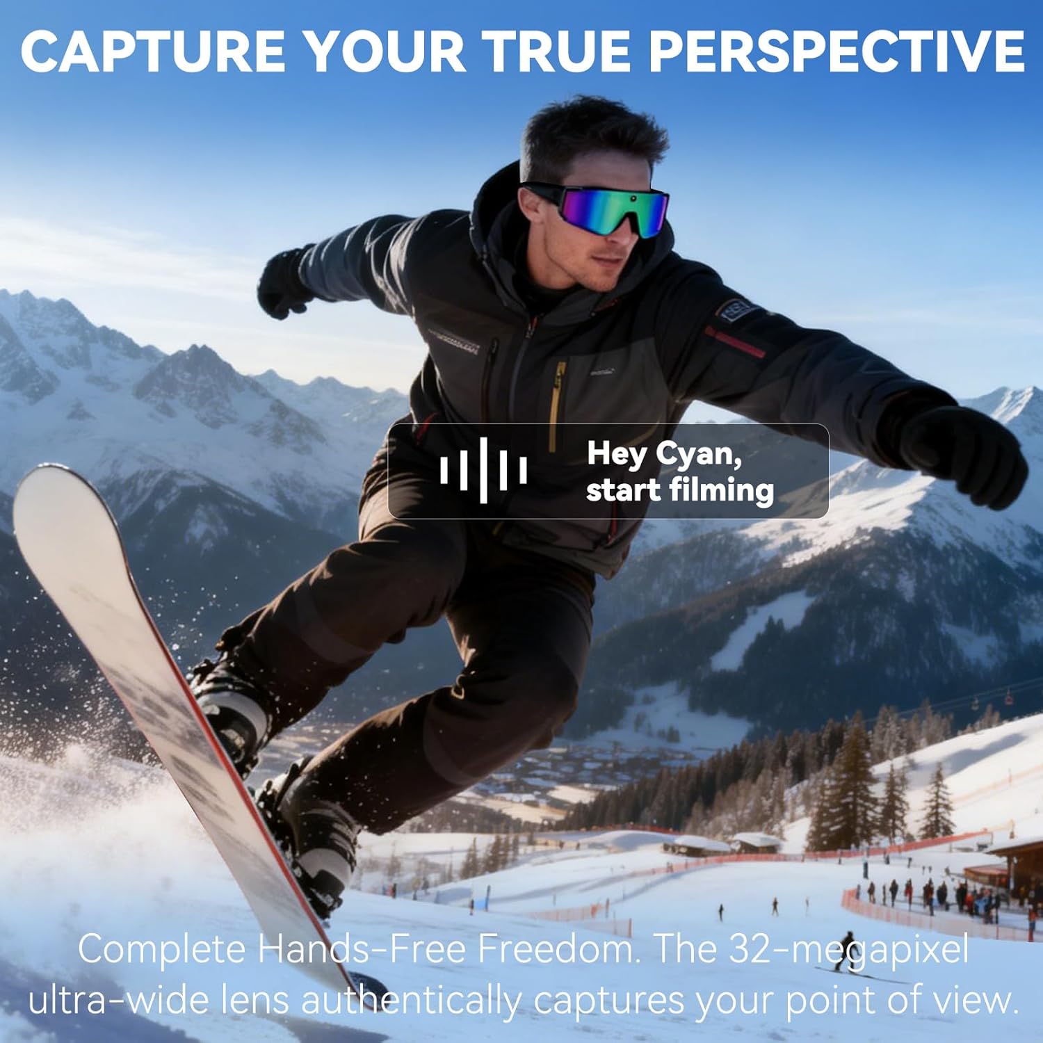 New AI smart shooting&recordin - Smart Glasses Lens 评论和价格
