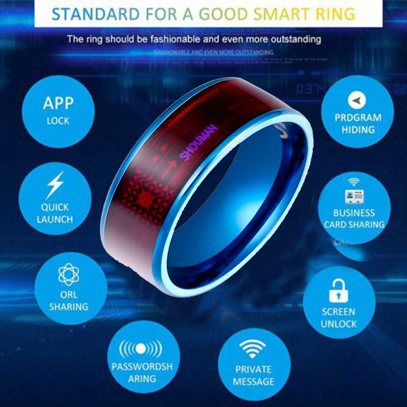 Fashion NFC Ring Magic Wear Ch - Smart Ring Nfc Pay 评论和价格