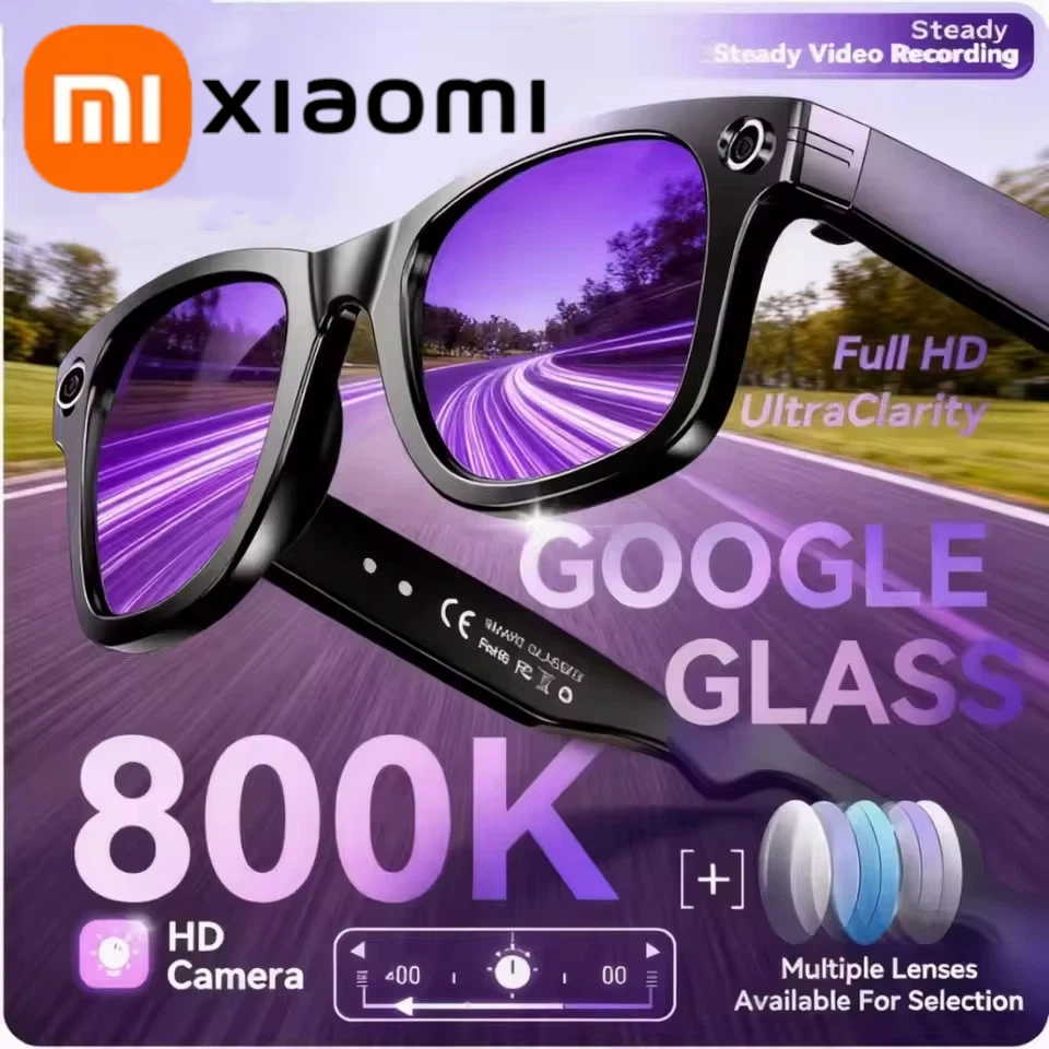 Xiaomi 800W Camera AI Glasses  - Smart Glasses Lens 评论和价格