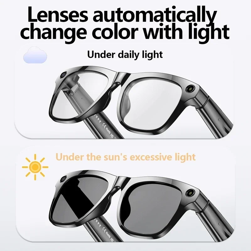 Lenovo 1600MP Camera 8K HD Sma - Smart Glasses Lens 评论和价格