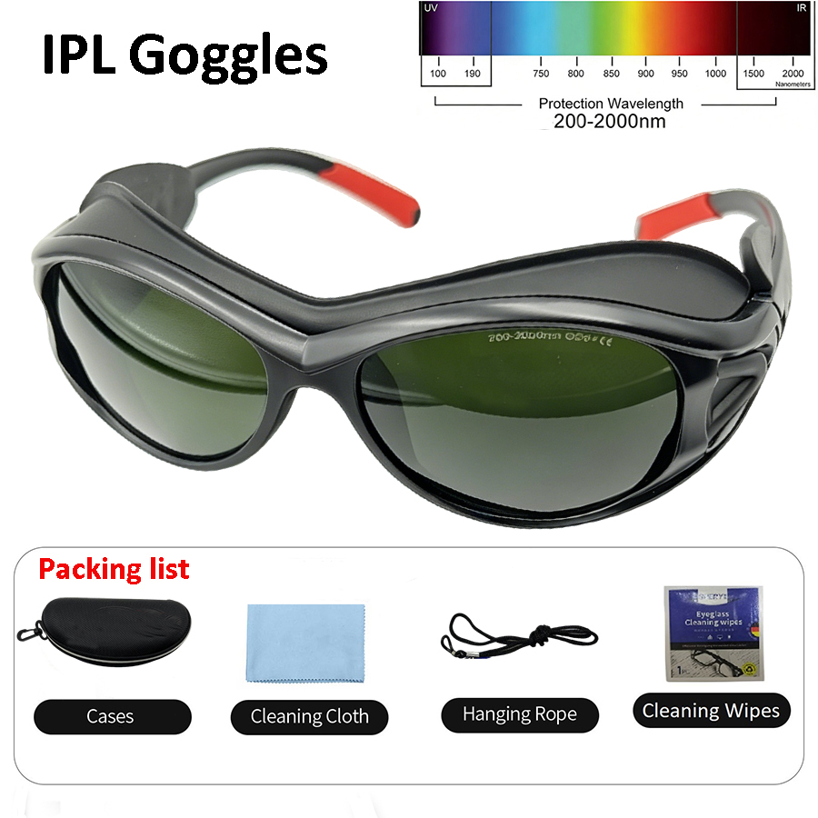 IPL Laser Hair Removal Glasse  - Light Therapy Glasses 评论和价格