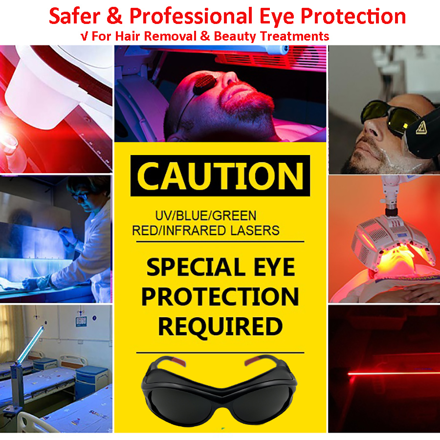 IPL Laser Hair Removal Glasse  - Light Therapy Glasses 评论和价格