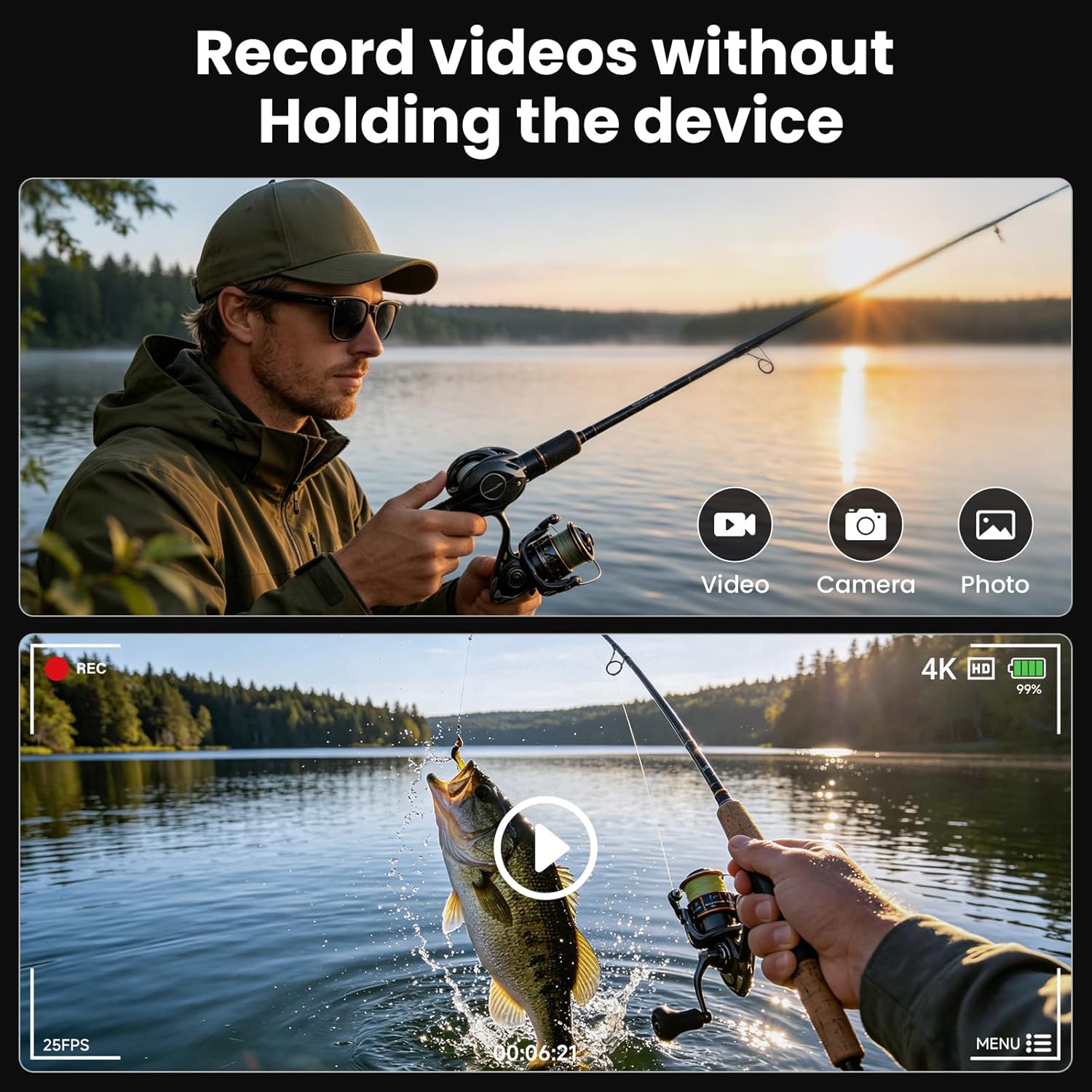 8MP Camera Smart Glasses: 4K P - Smart Glasses Lens 评论和价格