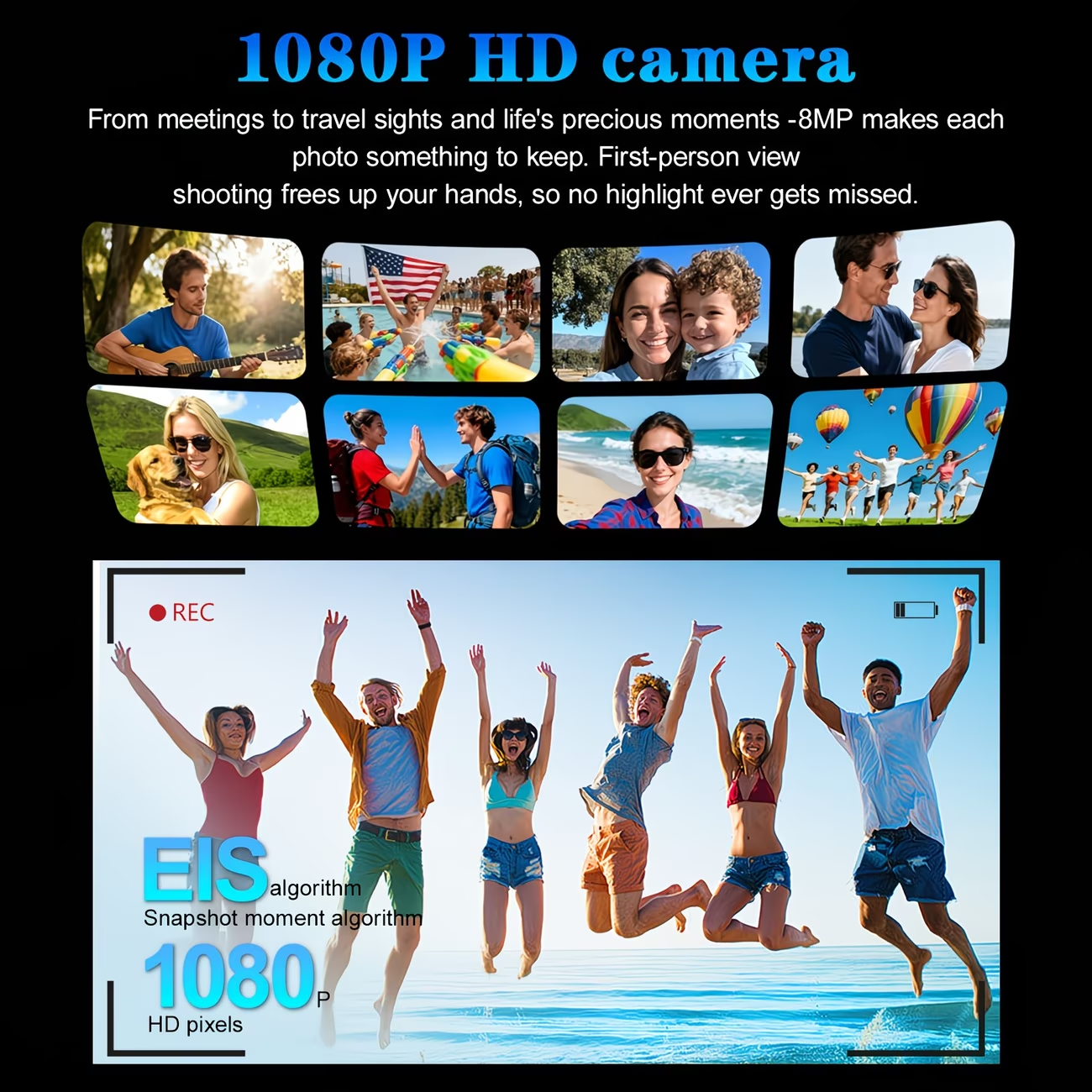 2026 HD AI Smart Glasses 32GB  - Smart Glasses Lens 评论和价格
